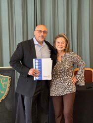 Zeead Handoush and Darlene Drapkin